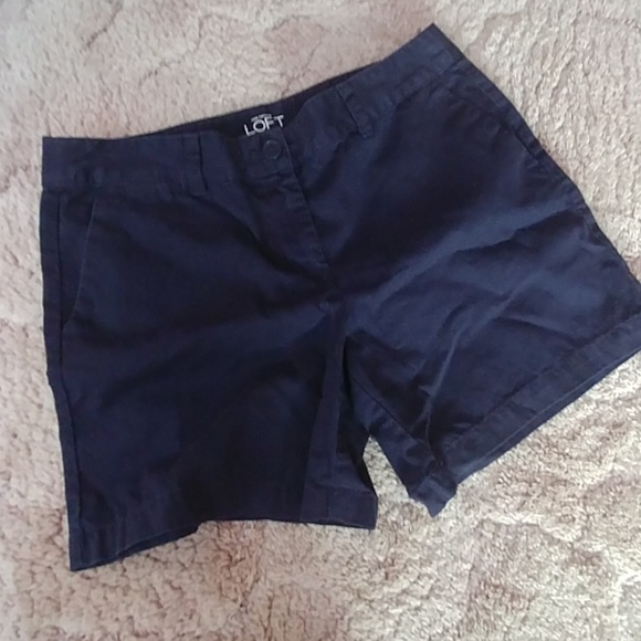LOFT Pants - 🎀LOFT. Navy blue chino shorts 🎀3 for $15